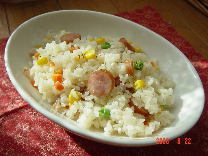 Easy Way Make Simple Rice Pilaf in the Microwave the Awesome  Tasty