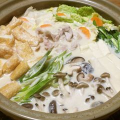 A picture of Sesame and Soy Milk Hot Pot.