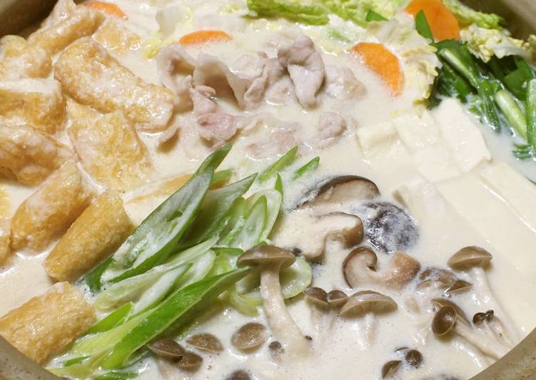 Recipe of Ultimate Sesame and Soy Milk Hot Pot
