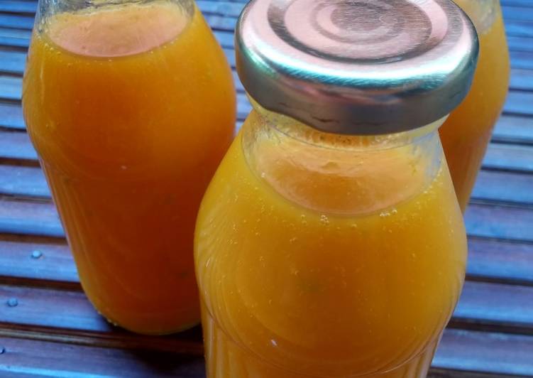 Mango Juice Bottle dengan Teknik Sterilisasi Botol