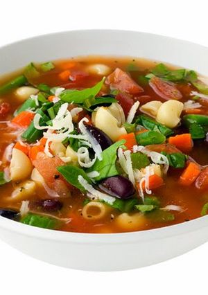A picture of Minestrone Soup.