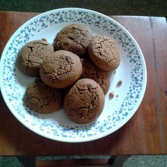A picture of SOFT GINGER MOLASSES COOKIES.