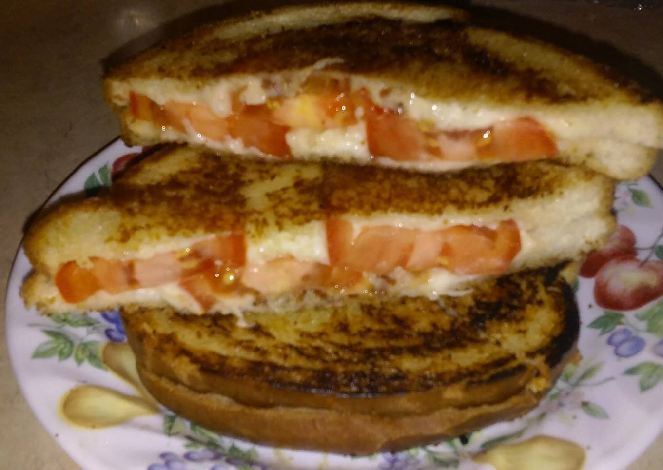 My toasted 🍅 sandwich