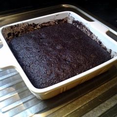 A picture of depression cake.