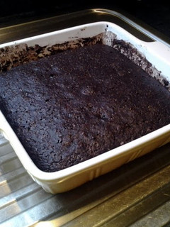 A picture of depression cake.