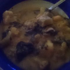 A picture of Delectable Spinach Soup.