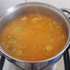 Butternut Squash Soup A picture of Butternut Squash Soup.