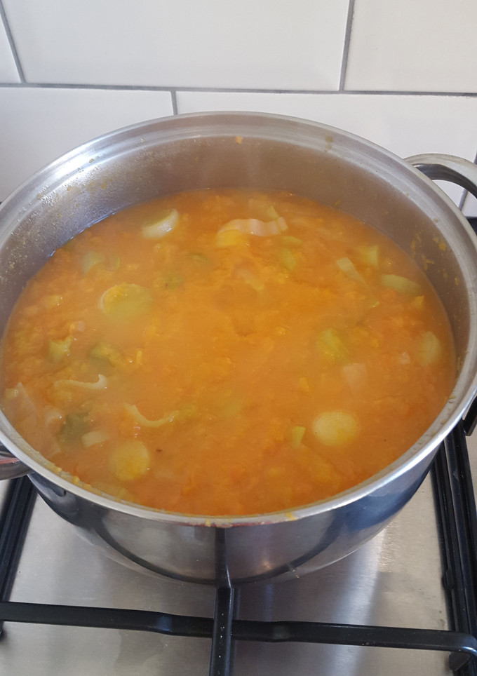 A picture of Butternut Squash Soup.