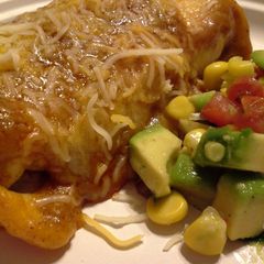 A picture of Beef, Bean & Cheese Burritos.