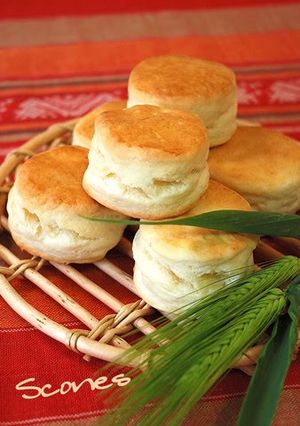 A picture of Plain Scones.