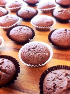 A picture of Chocolate Cupcakes.