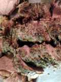 leg of lamb roasted