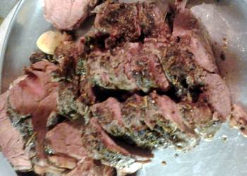 Easiest Way to Cook Tasty leg of lamb roasted