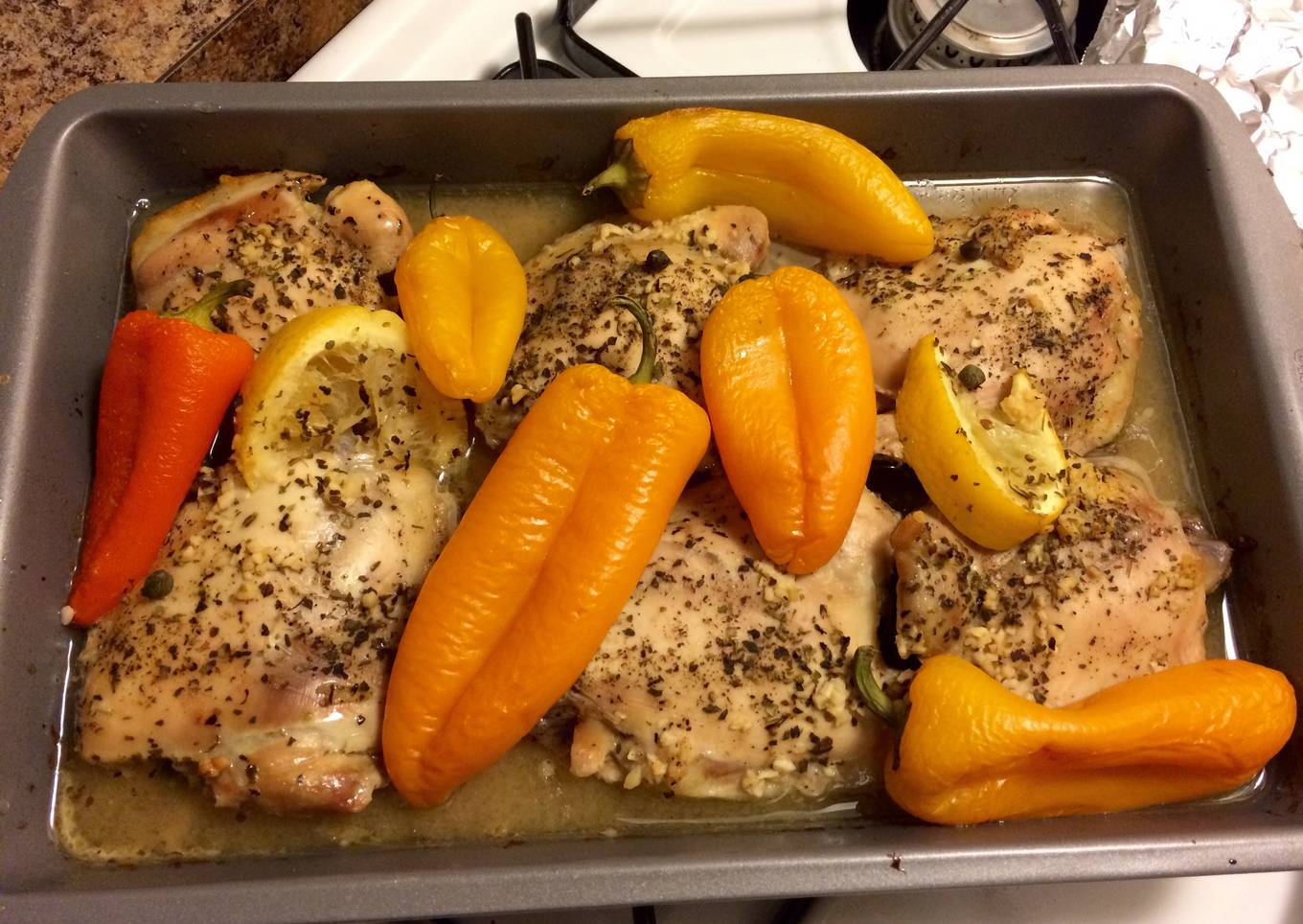 J's lemon pepper chicken