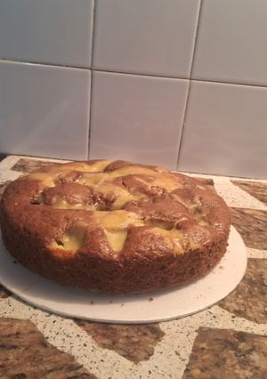 Una foto de Torta matera marmolada