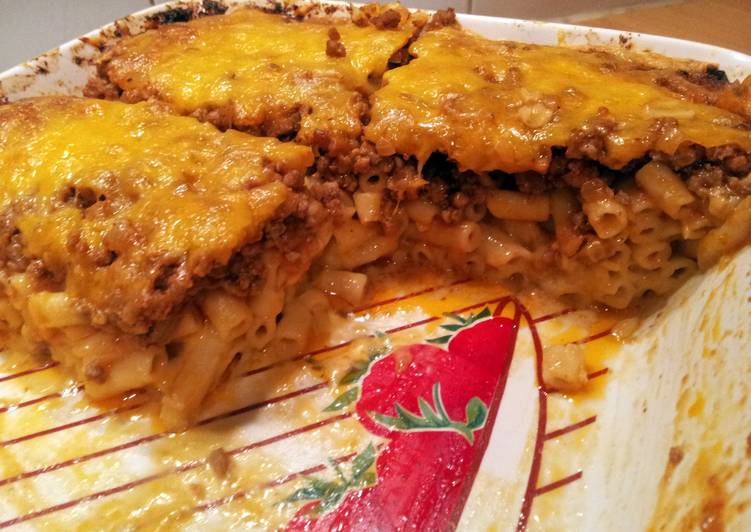 Easiest Way to Prepare Quick Macaroni cheese pizza casserole