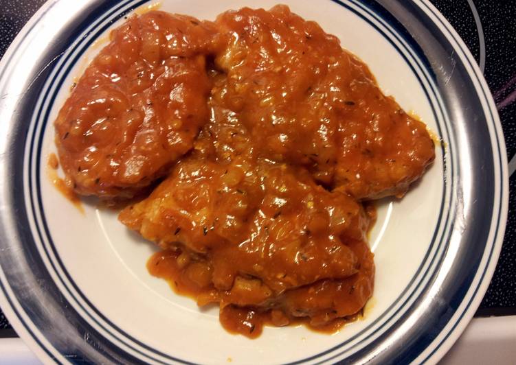 Simple Way to Make Speedy Drunken pork chops