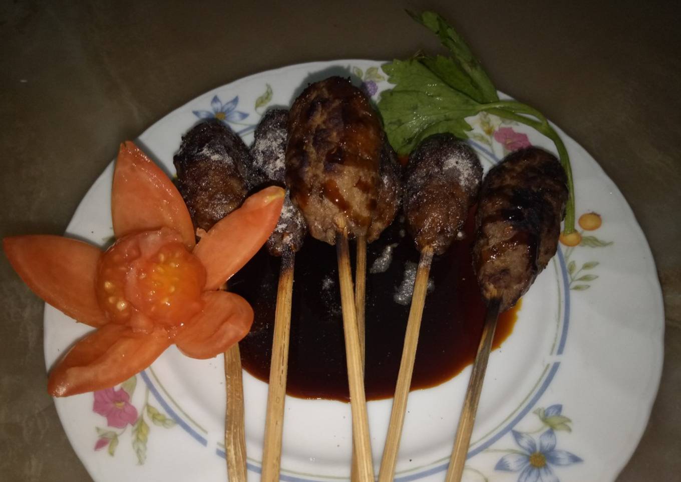 Sate kambing cincang