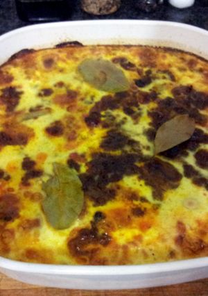 A picture of Traditional South African Bobotie.