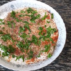 A picture of Dahi Vada#authors marathon.