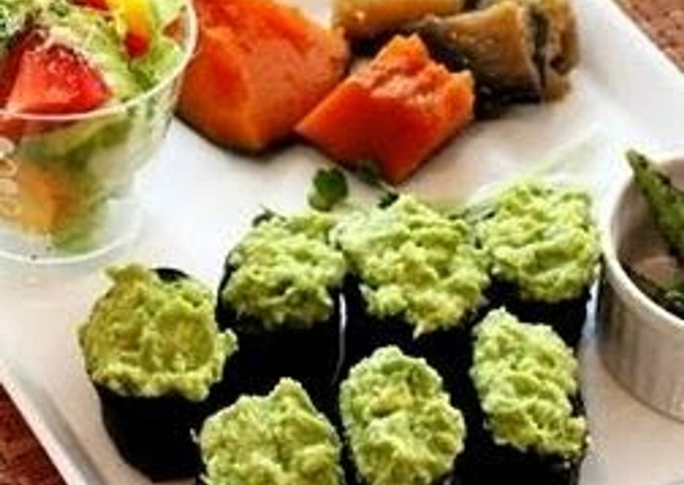 Simple Avocado Sushi (Perfect for Potlucks)
