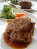 Layered Beef and Potato Hamburger Steak