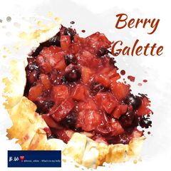 A picture of Berry Galette.