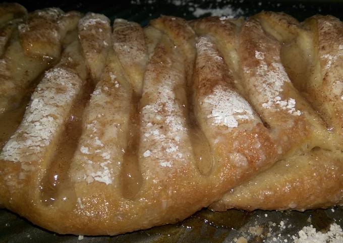 Recipe of Quick Braided Apple Pie Bread