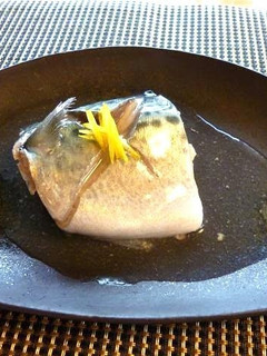 A picture of Mackerel with Salty Ankake Sauce.