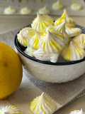 เลมอนเมอแรงค์ Lemon meringue cookies