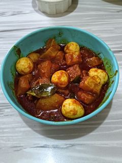 Foto resep Kikil telur puyuh bumbu bali