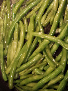 A picture of Garlic Green Beans.