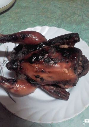 صورة لوصفة الفراخ المشوية بالزجاجه واااااو 🍗 خطيييرة