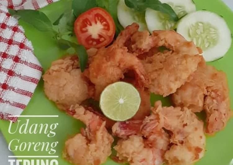 Resep 🦐 Udang Goreng Tepung irit 🦐 Anti Gagal