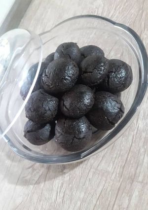 عکسی از دستور قرابیه شکلاتی