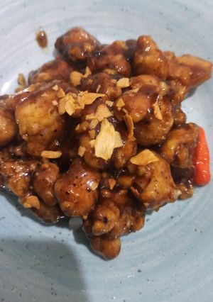 Foto resep Ayam Krispi Lada Hitam Enak Mudah Sederhana