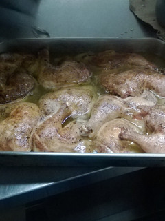 A picture of NUE ERA POACHED DUCK FAT CHICKEN.