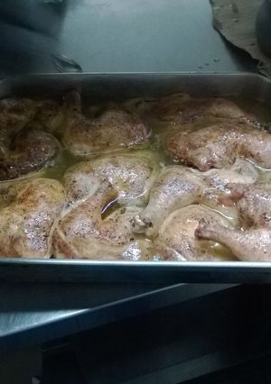 A picture of NUE ERA POACHED DUCK FAT CHICKEN.