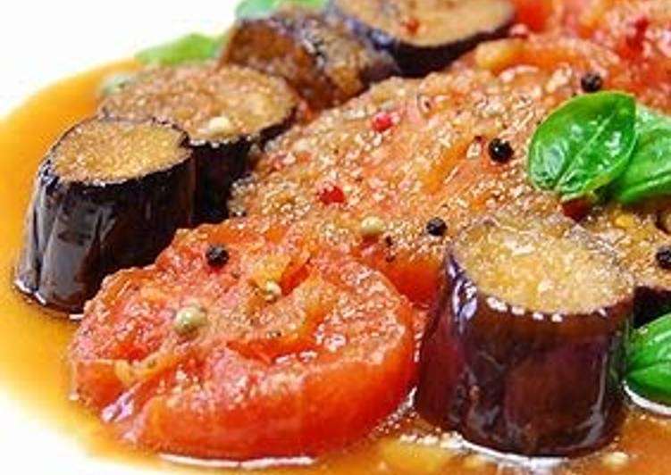 Well Chilled Marinated Tomatoes