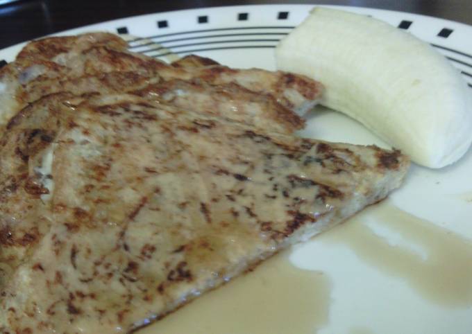 Steps to Prepare Any-night-of-the-week Eggnog French Toast