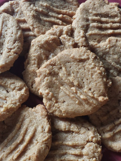 A picture of Poor girl's peanut butter cookies.