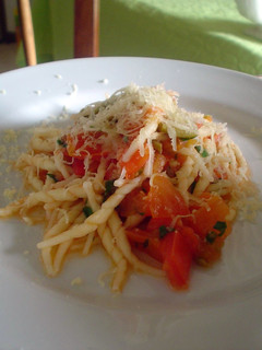 A picture of Pasta a la Troianesca.