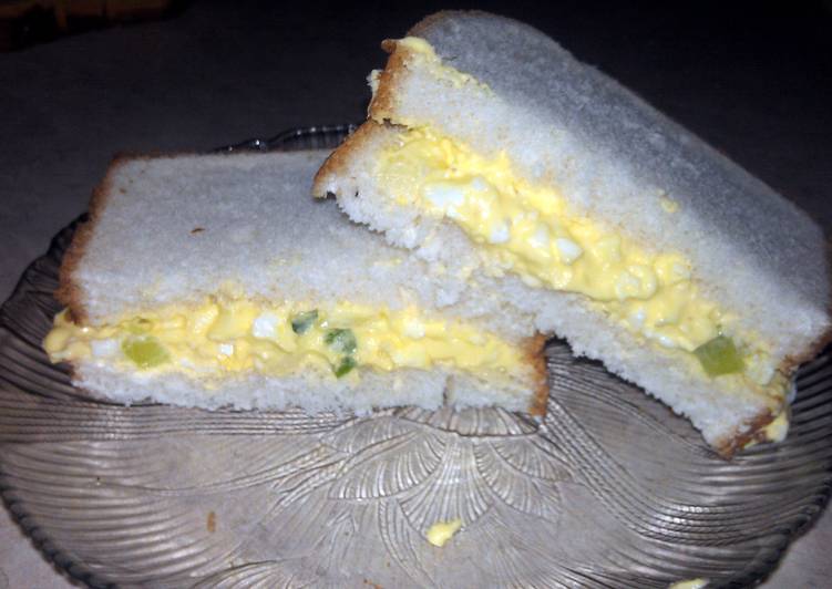 Steps to Prepare Quick Macs egg salad sandwich