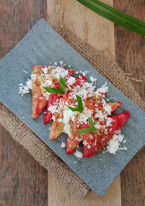 Foto resep Lupis Kulit Buah Naga