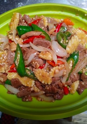 Foto resep Sapi lada mix jagu muda lada hitam