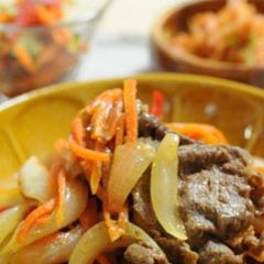 A picture of Bulgogi-style Beef Offcuts Stir-fry.