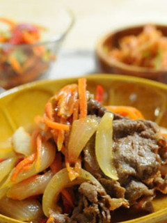 A picture of Bulgogi-style Beef Offcuts Stir-fry.
