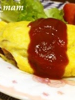 A picture of Our Family's Easily Wrapped Omelette with Minced Meat.