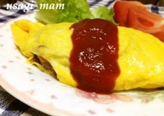 Our Family's Easily Wrapped Omelette with Minced Meat