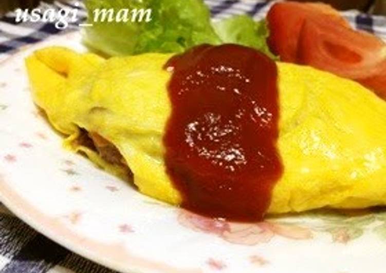 Our Family's Easily Wrapped Omelette with Minced Meat